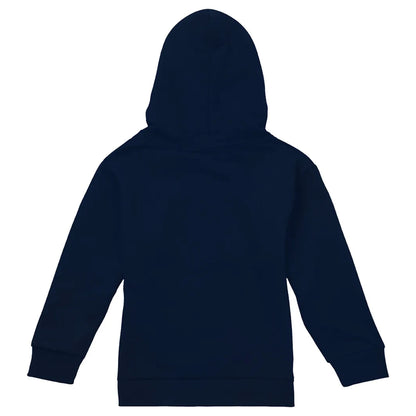 Navy - Back - Star Wars Childrens-Kids Lightsaber Fight Manga Hoodie