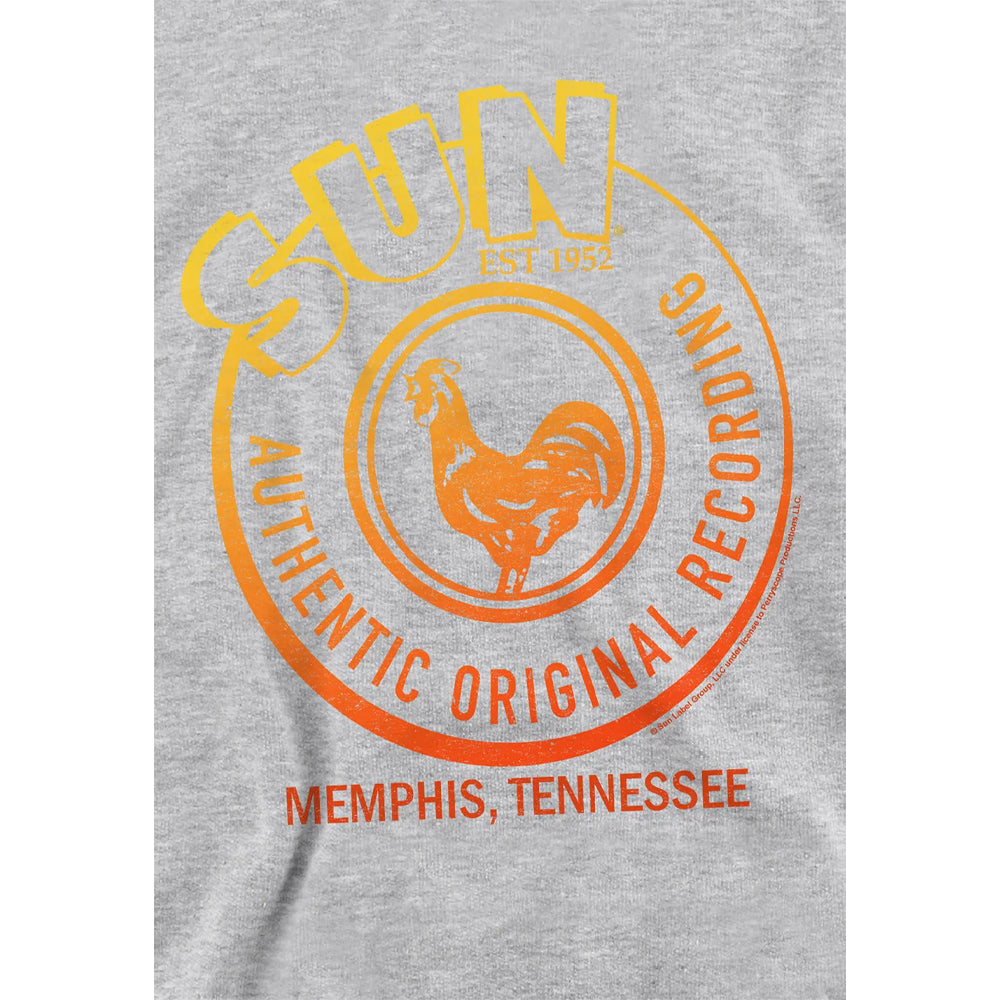 Athletic Heather - Side - Sun Records Childrens-Kids Sun Authentic Heather Hoodie