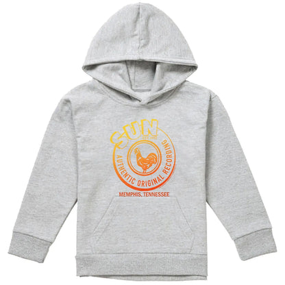 Athletic Heather - Front - Sun Records Childrens-Kids Sun Authentic Heather Hoodie