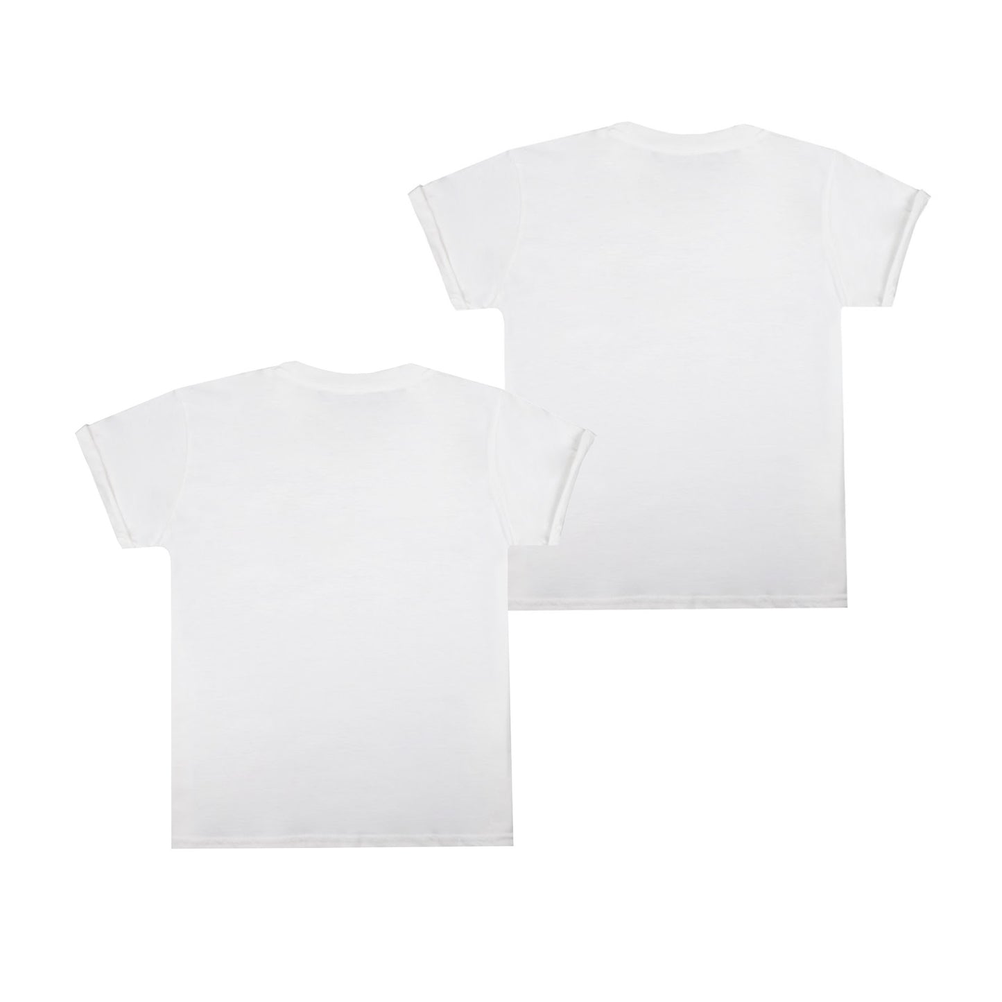 White - Back - Disney Girls Love Mickey & Minnie Mouse T-Shirt (Pack of 2)