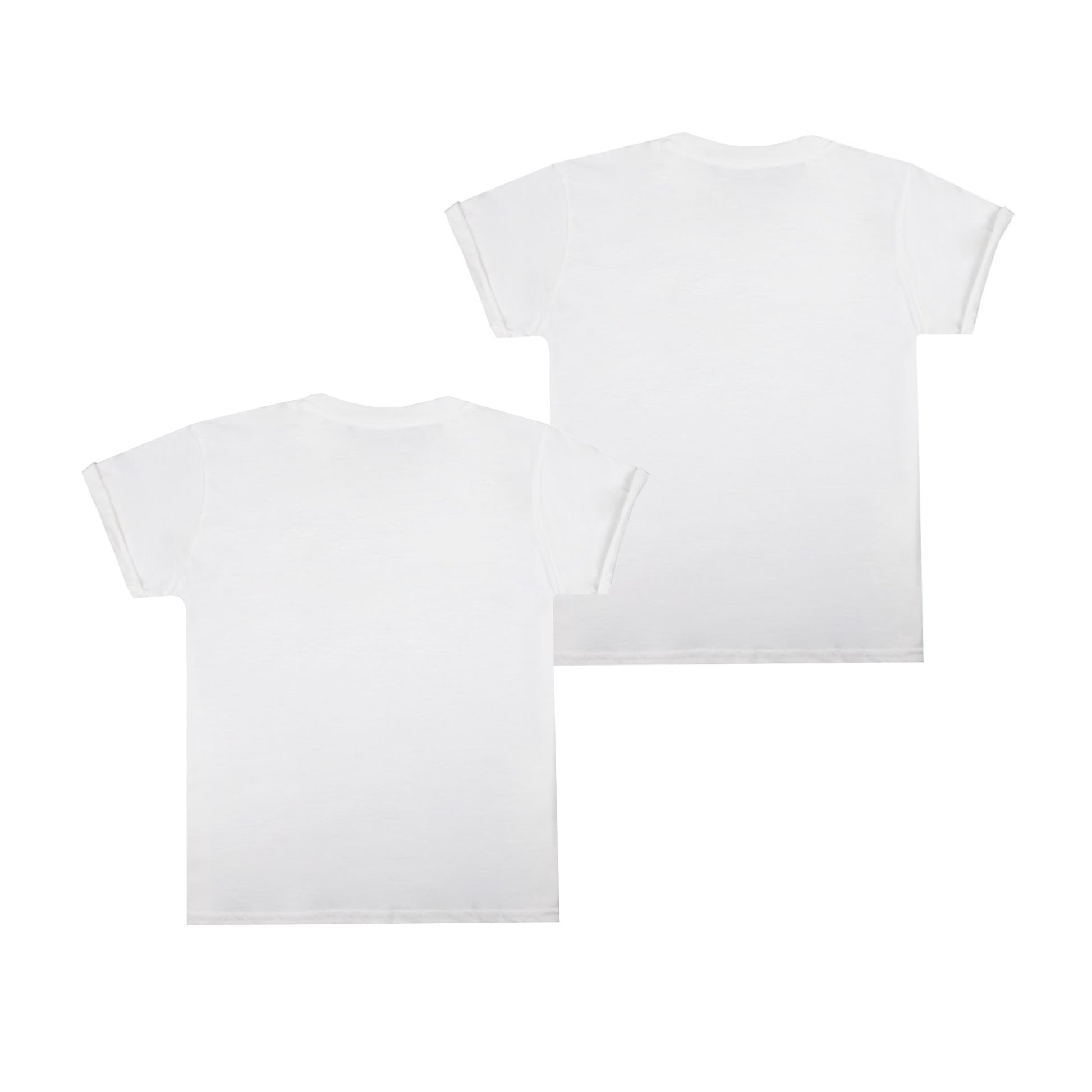 White - Back - Disney Girls Love Mickey & Minnie Mouse T-Shirt (Pack of 2)