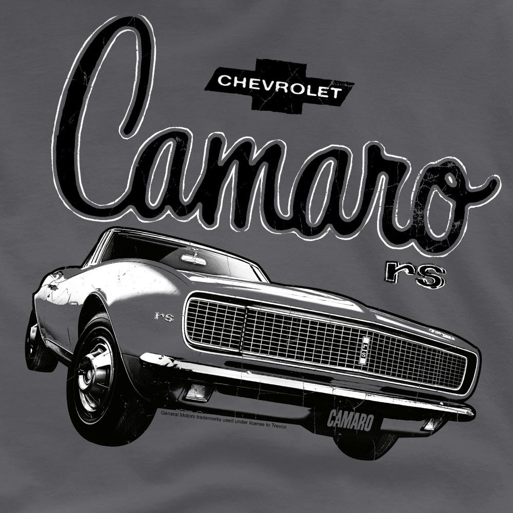 Charcoal - Side - Chevrolet Unisex Adult Script T-Shirt