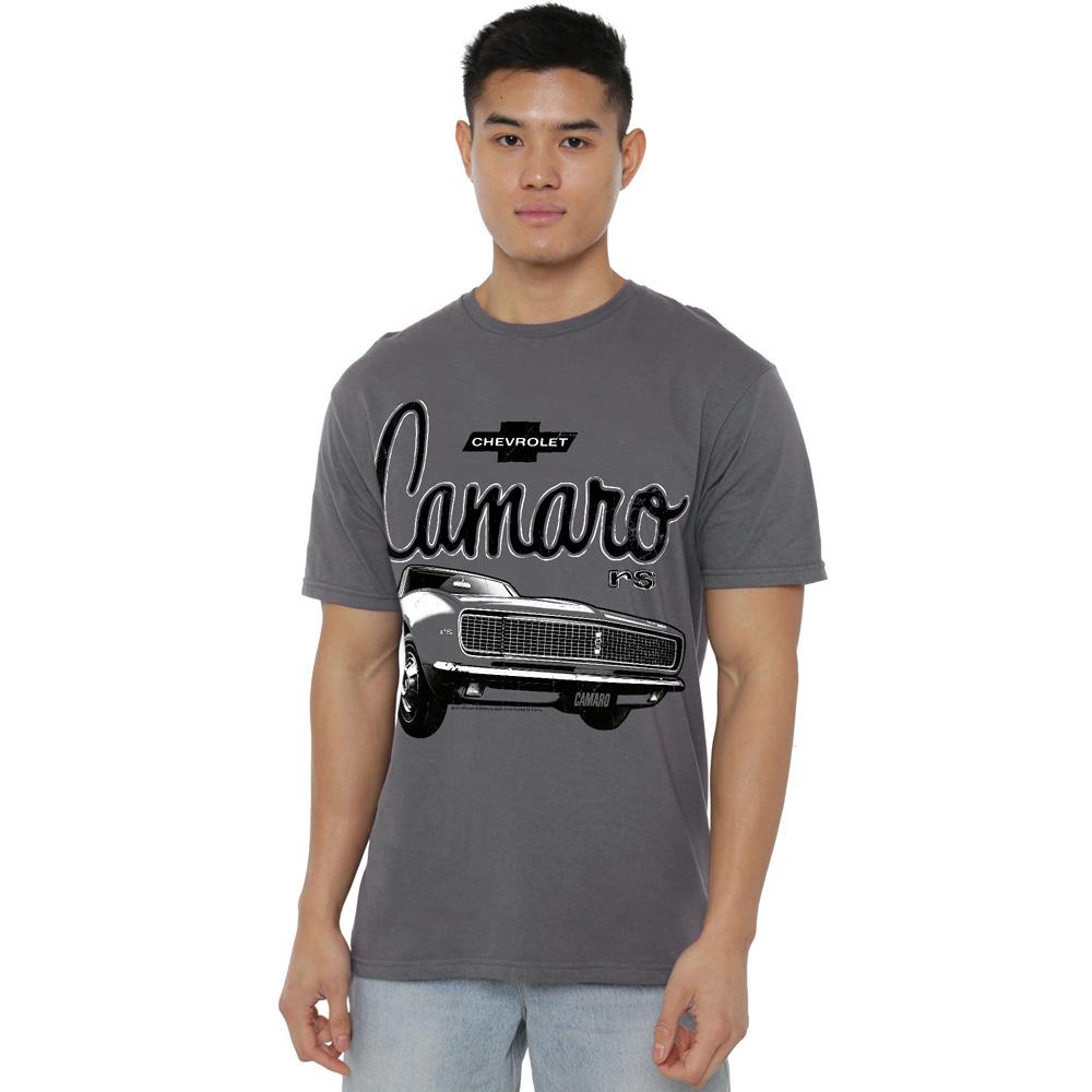 Charcoal - Lifestyle - Chevrolet Unisex Adult Script T-Shirt
