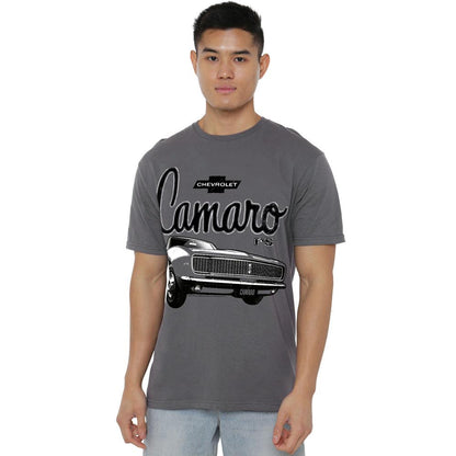 Charcoal - Lifestyle - Chevrolet Unisex Adult Script T-Shirt
