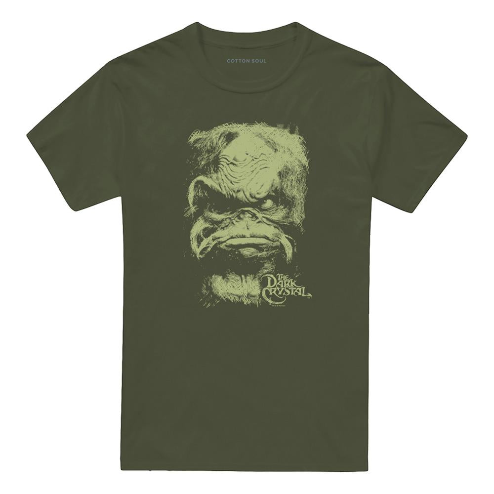 Military Green - Front - Dark Crystal Unisex Adult Aughra T-Shirt