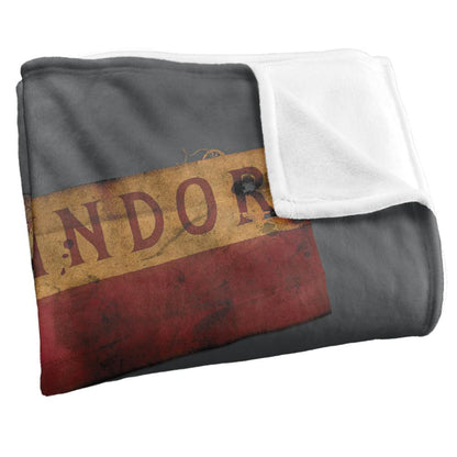 Multicoloured - Side - Harry Potter Silky Banner Supersoft Blanket