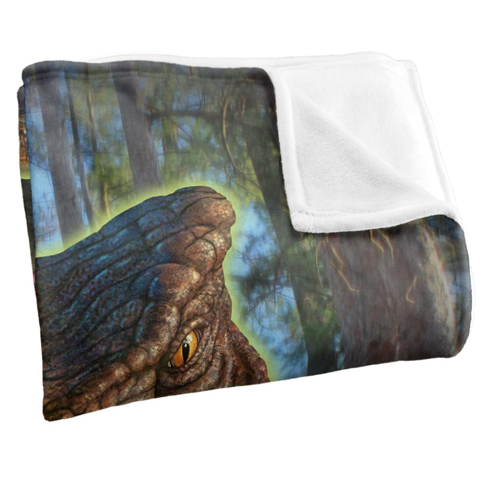 Multicoloured - Side - JQ Licensing Jlo Silky Dinosaur Supersoft Blanket