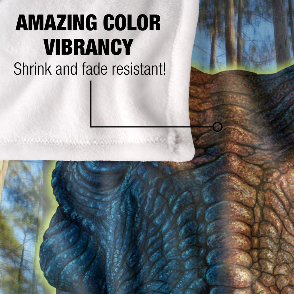 Multicoloured - Lifestyle - JQ Licensing Jlo Silky Dinosaur Supersoft Blanket