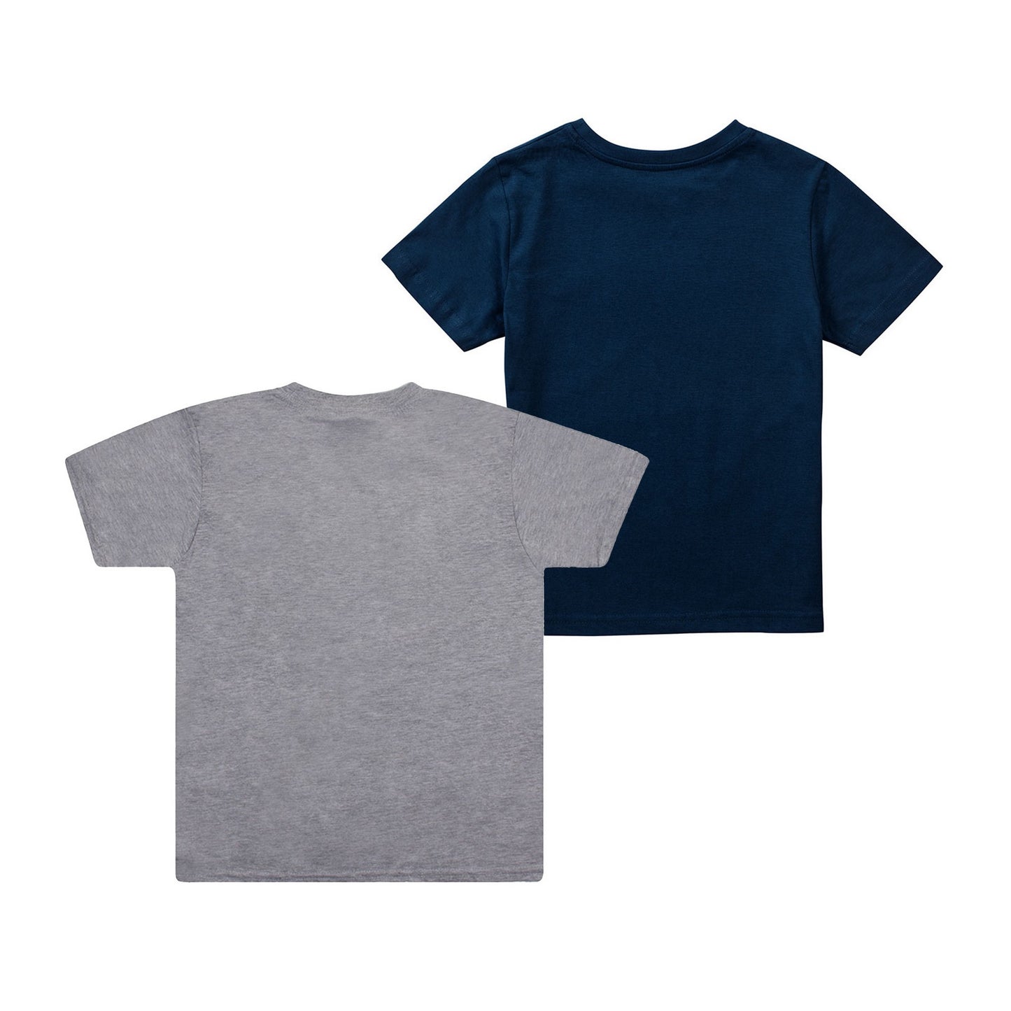 Black-Grey - Back - Marvel Boys Logo Printed T-Shirt (Pack of 2)