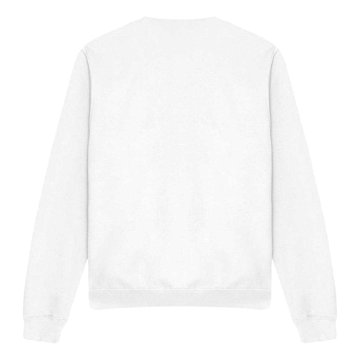White - Back - Stranger Things Unisex Adult Bradley´s Big Buy Advert Sweatshirt