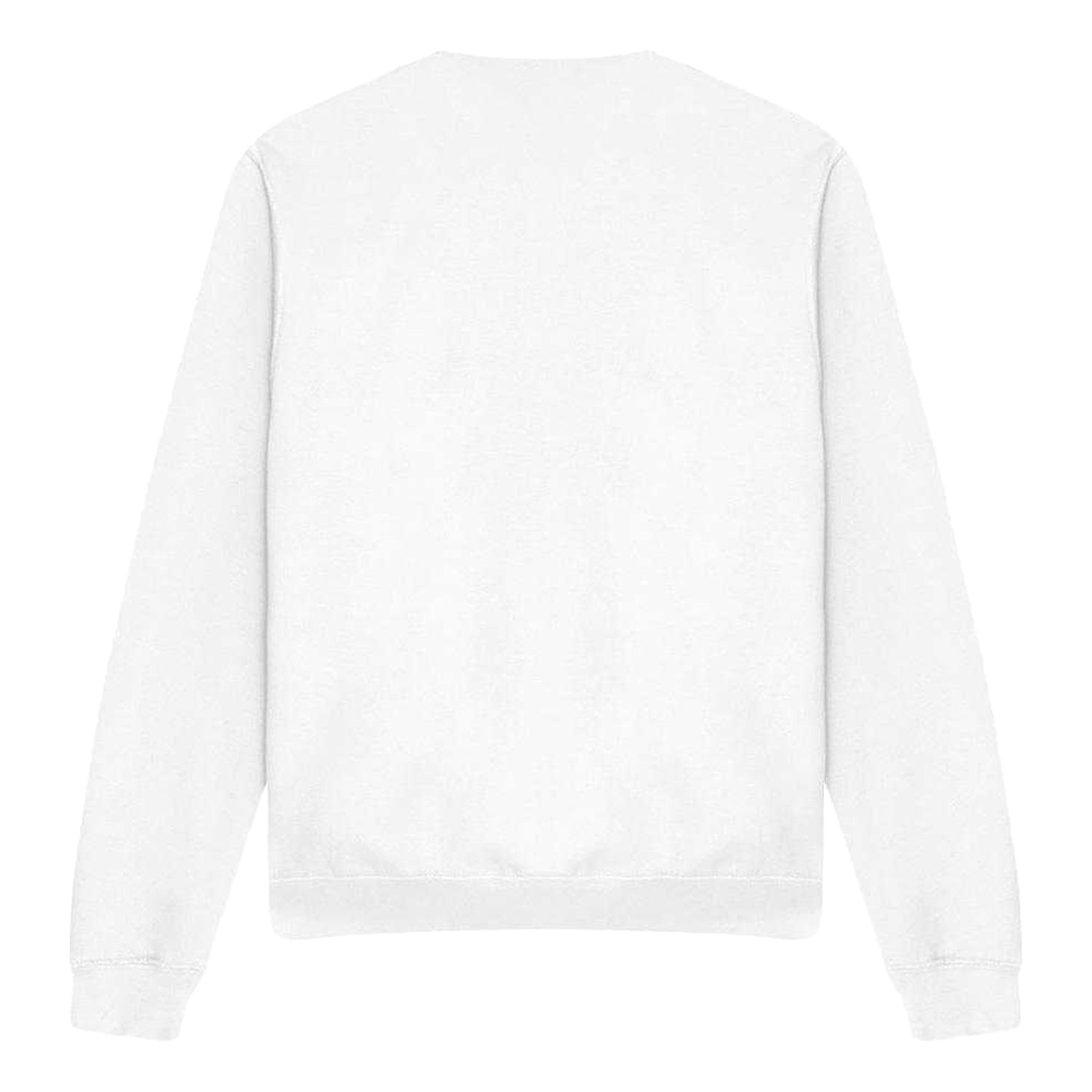 White - Back - Stranger Things Unisex Adult Bradley´s Big Buy Advert Sweatshirt