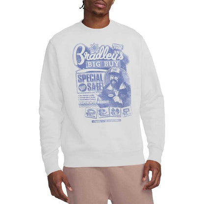 White - Lifestyle - Stranger Things Unisex Adult Bradley´s Big Buy Advert Sweatshirt