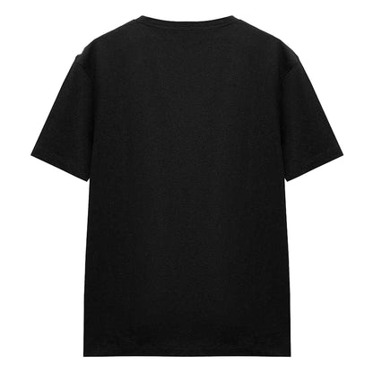 Black - Back - Stranger Things Womens-Ladies Logo Drip T-Shirt