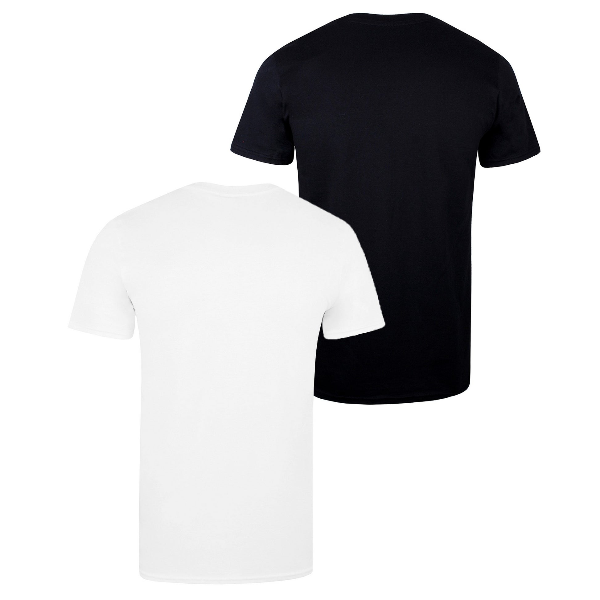 Black-White - Back - Star Wars Mens Light & Dark Side T-Shirt (Pack of 2)