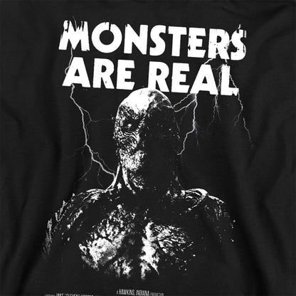 Black - Pack Shot - Stranger Things Unisex Adult Monsters Are Real Vecna Sweatshirt