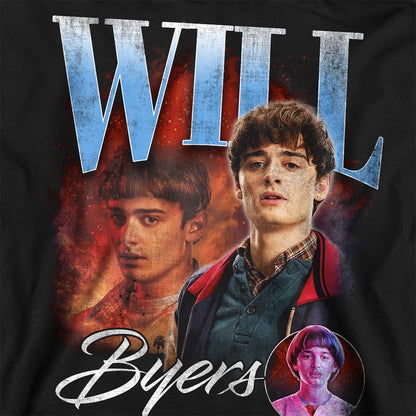 Black - Pack Shot - Stranger Things Unisex Adult Will Homage Sweatshirt