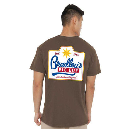 Dark Chocolate - Lifestyle - Stranger Things 5 Unisex Adult Bradley´s Big Buy Austin Back Print T-Shirt