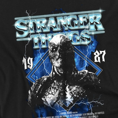 Black - Pack Shot - Stranger Things Unisex Adult Vecna Band T-Shirt