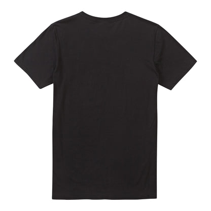 Black - Back - The Punisher Mens Skull Badge T-Shirt