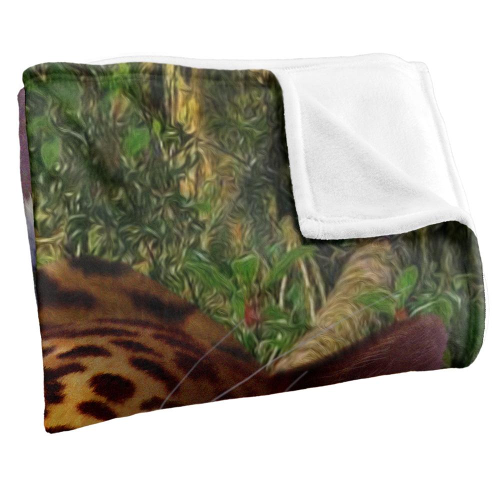 Multicoloured - Side - JQ Licensing Jlo Silky Leopard Supersoft Blanket