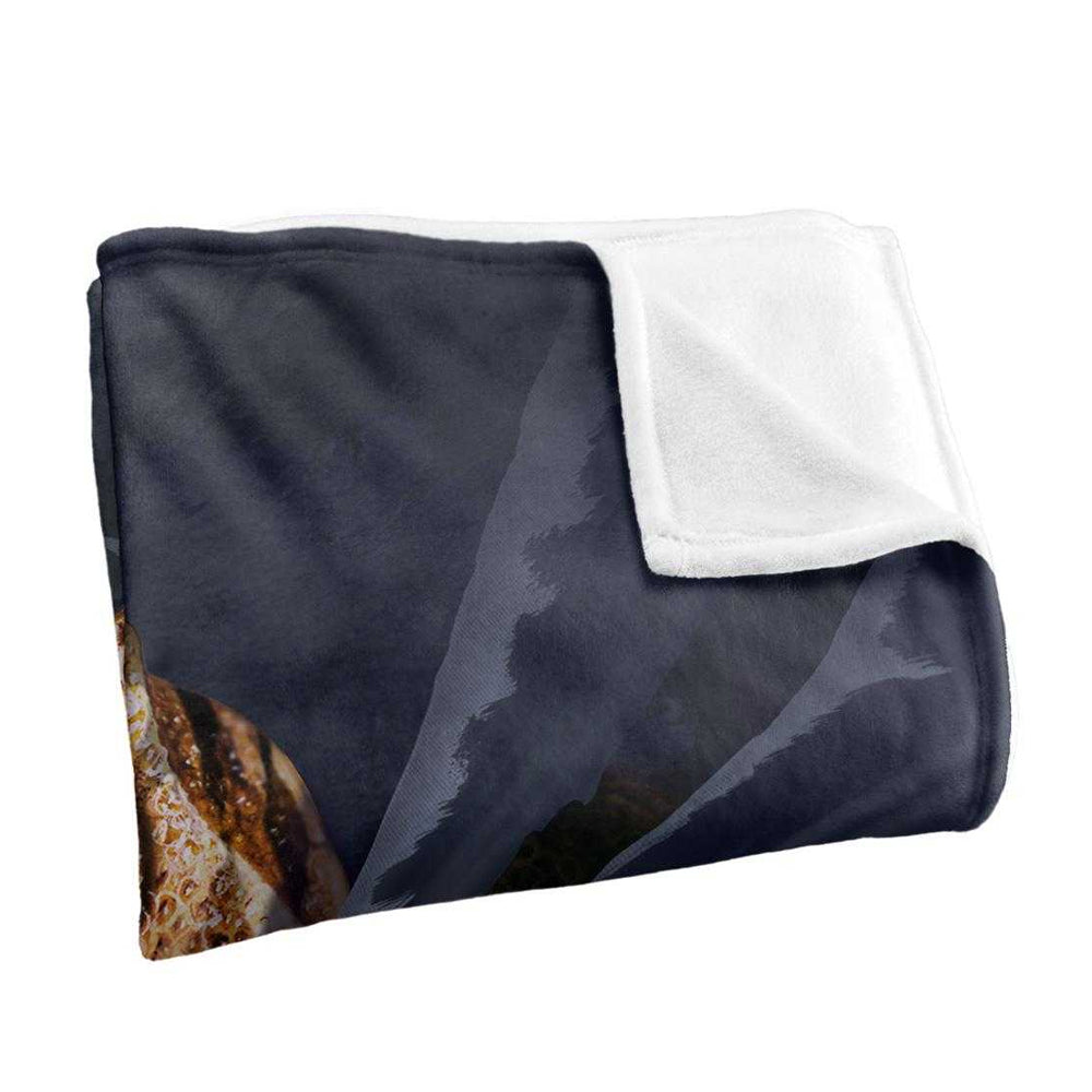 Multicoloured - Back - JQ Licensing Jlo Silky Dinosaur Supersoft Blanket