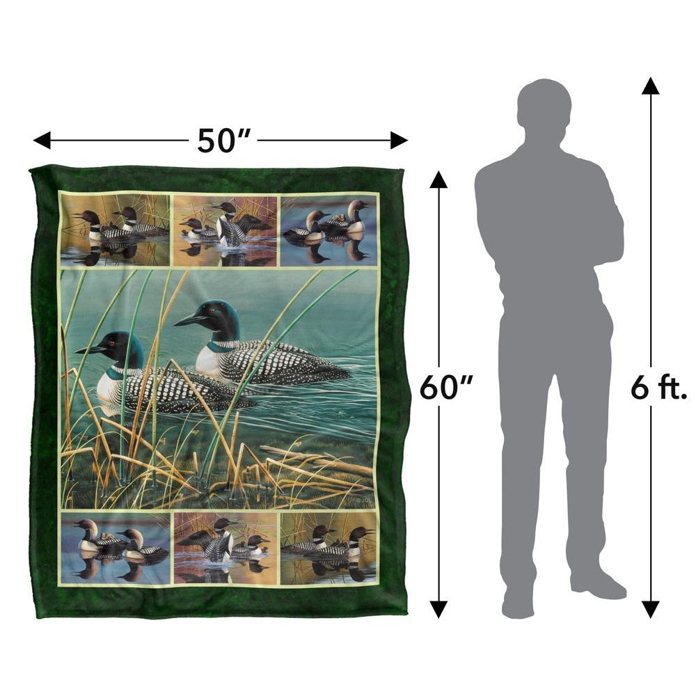 Multicoloured - Pack Shot - JQ Licensing Silky Mallard Supersoft Blanket
