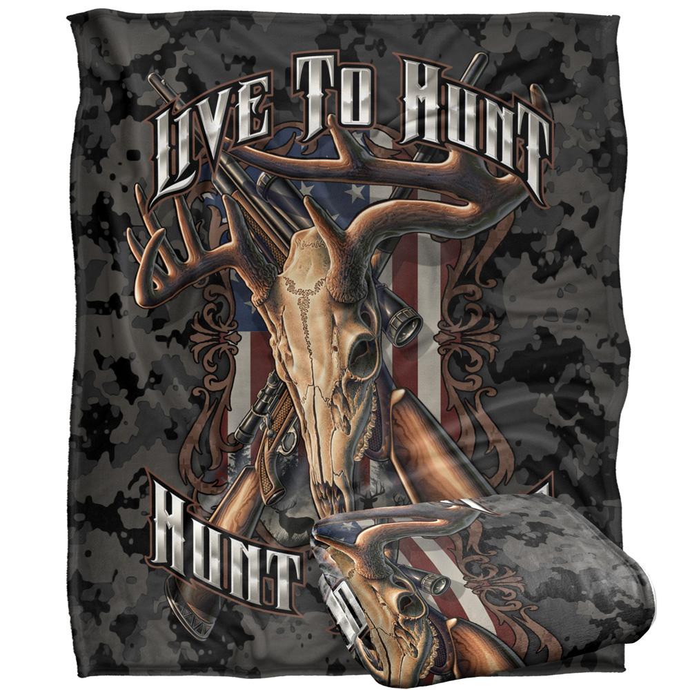 Multicoloured - Back - JQ Licensing Silky Deer Supersoft Blanket