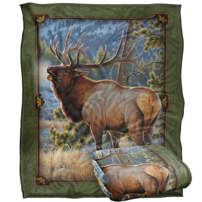Multicoloured - Back - JQ Licensing Silky Elk Supersoft Blanket