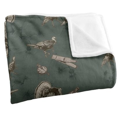 Multicoloured - Side - JQ Licensing Silky Turkey Supersoft Blanket