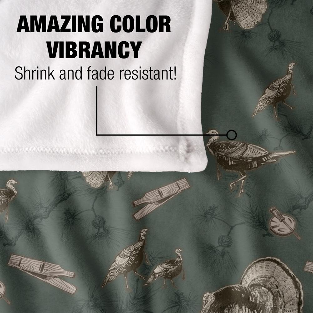 Multicoloured - Lifestyle - JQ Licensing Silky Turkey Supersoft Blanket