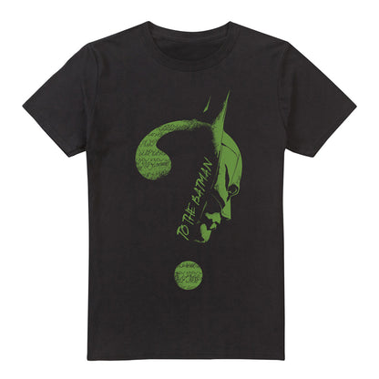 Black - Front - Batman Mens To The Batman T-Shirt