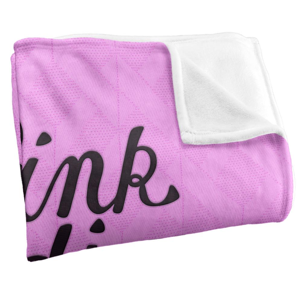 Multicoloured - Side - Grease Pink Ladies Silky Supersoft Blanket