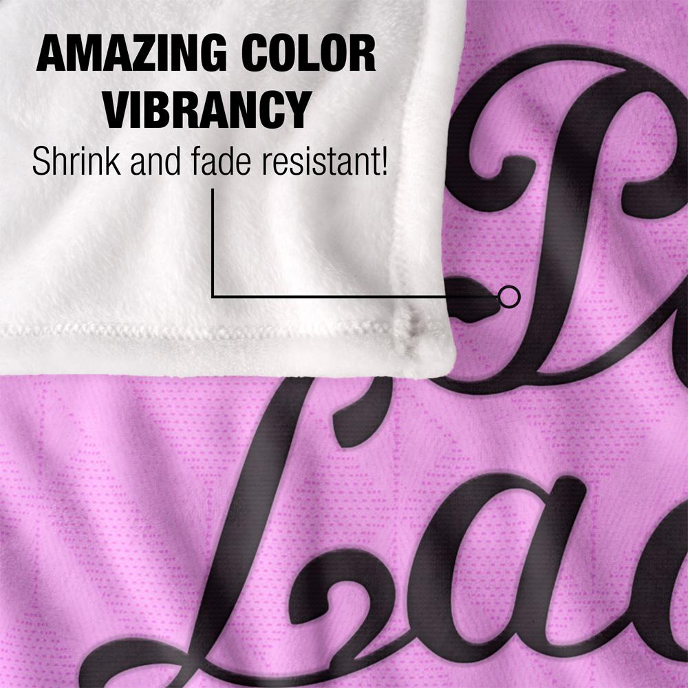 Multicoloured - Lifestyle - Grease Pink Ladies Silky Supersoft Blanket