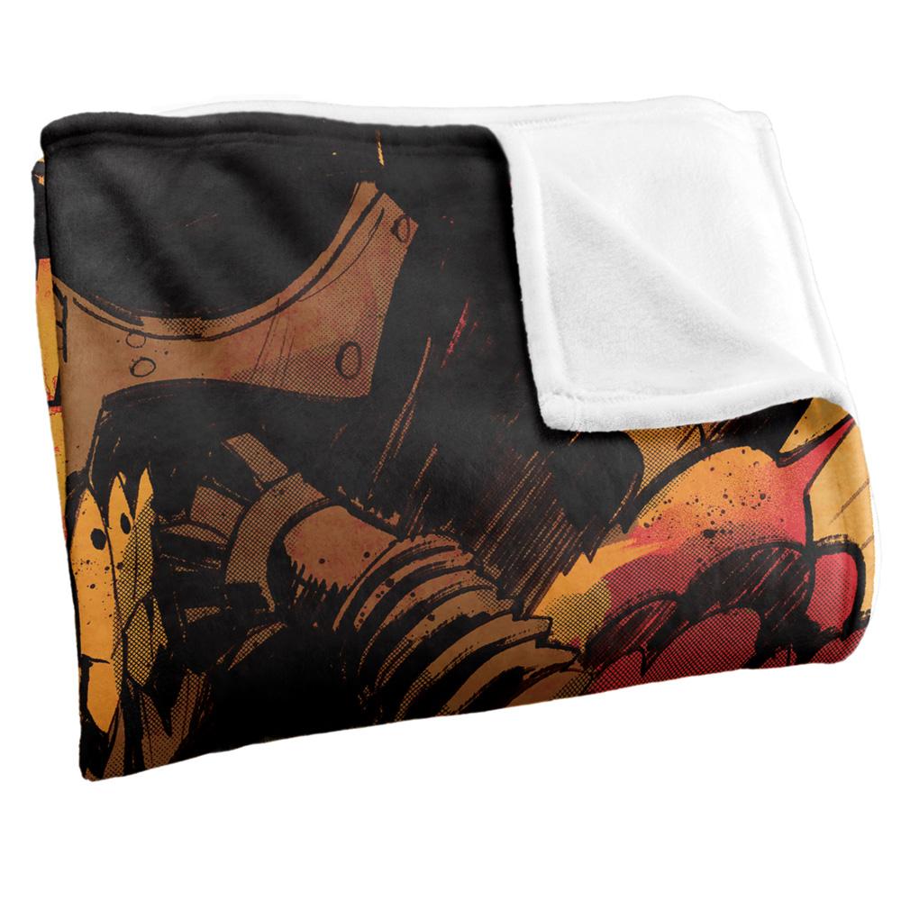 Multicoloured - Side - Mad Max What A Lovely Day Silky Supersoft Blanket