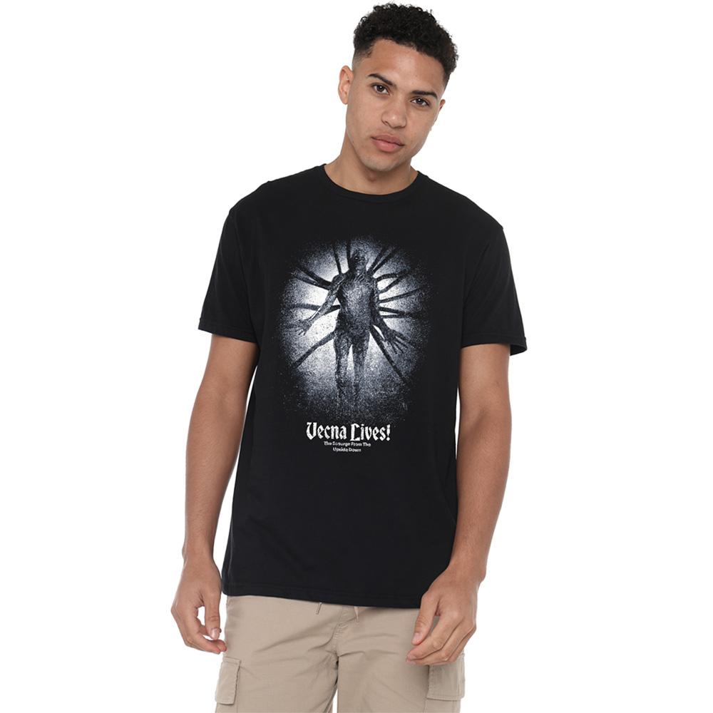 Black - Lifestyle - Stranger Things Unisex Adult Vecna Lives Poster T-Shirt
