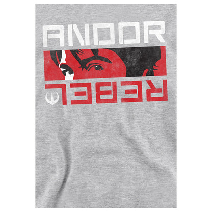 Athletic Heather - Side - Star Wars Childrens-Kids Andor Rebel Spy Heather Hoodie