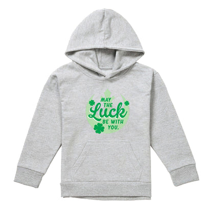 Athletic Heather - Front - Star Wars Childrens-Kids Rebel Symbol Heather St Patricks Day Hoodie