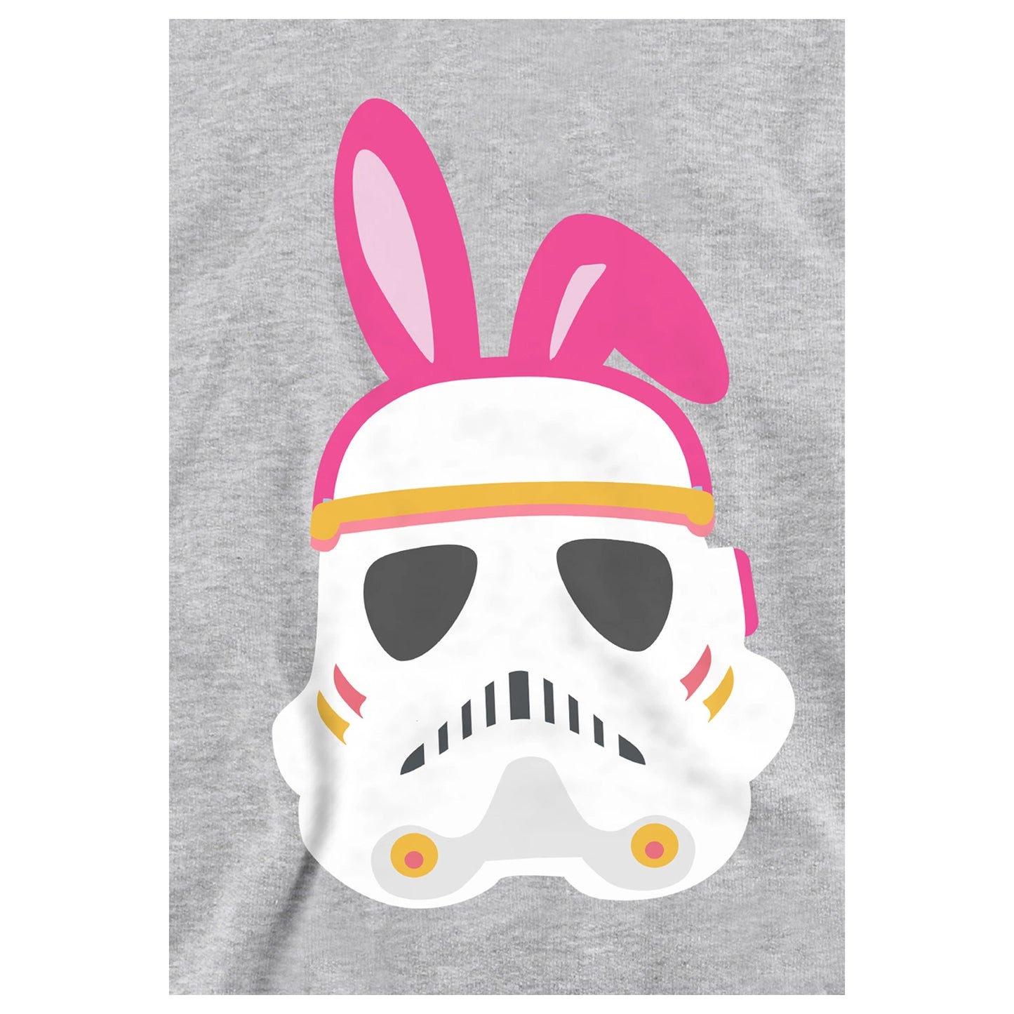 Athletic Heather - Side - Star Wars Childrens-Kids Stormtrooper Easter Bunny Heather Hoodie