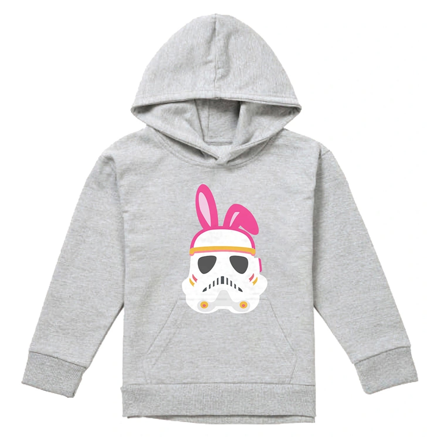 Athletic Heather - Front - Star Wars Childrens-Kids Stormtrooper Easter Bunny Heather Hoodie