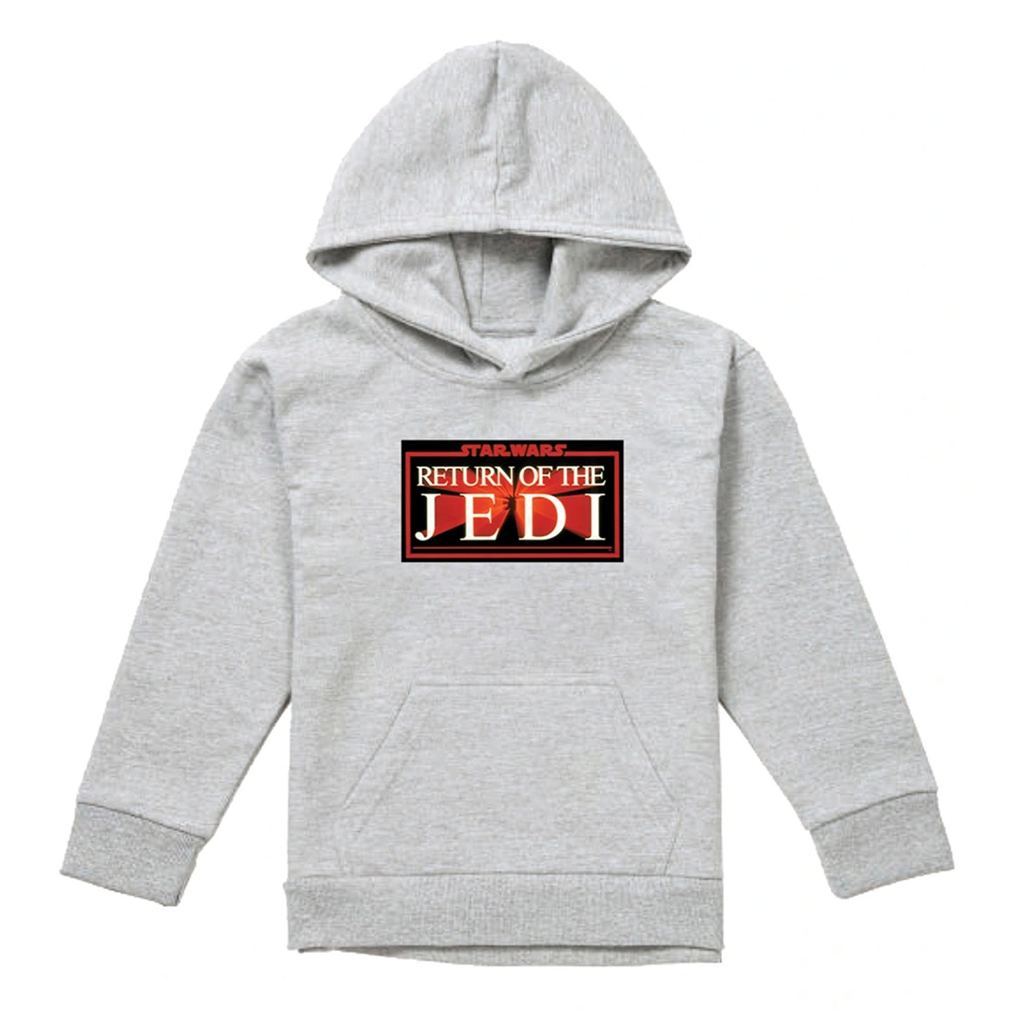 Athletic Heather - Front - Star Wars Childrens-Kids Jedi Knight Heather Hoodie