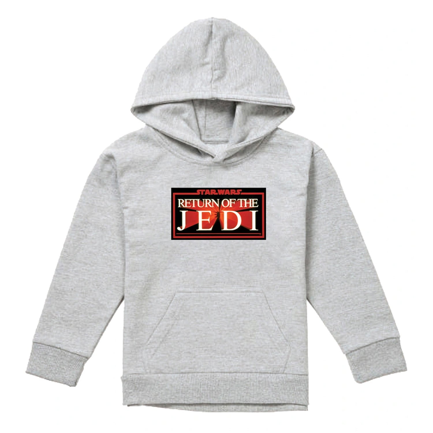 Athletic Heather - Front - Star Wars Childrens-Kids Jedi Knight Heather Hoodie