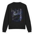 Black - Front - Transformers Unisex Adult Generations Villainous Megatron Comic Cover Sweatshirt