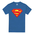 Royal Blue - Front - Superman Mens Embossed Logo T-Shirt
