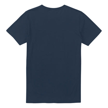 Navy - Back - Batman Mens Scribble Logo T-Shirt