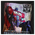 Black - Side - Transformers Unisex Adult Generations Optimus Prime Comic Cover Sweatshirt