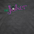 Vintage Black - Side - The Joker Mens Distressed Logo T-Shirt