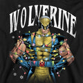 Black - Side - Wolverine Unisex Adult Merry Xmas Bub! Sweatshirt