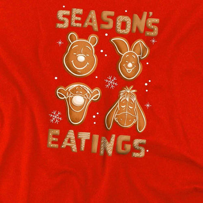 Red - Side - Disney Childrens-Kids Season´s Eatings Cookie T-Shirt