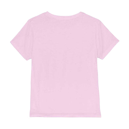 Pink - Back - Disney Childrens-Kids Cocoa Piglet Mistletoe T-Shirt