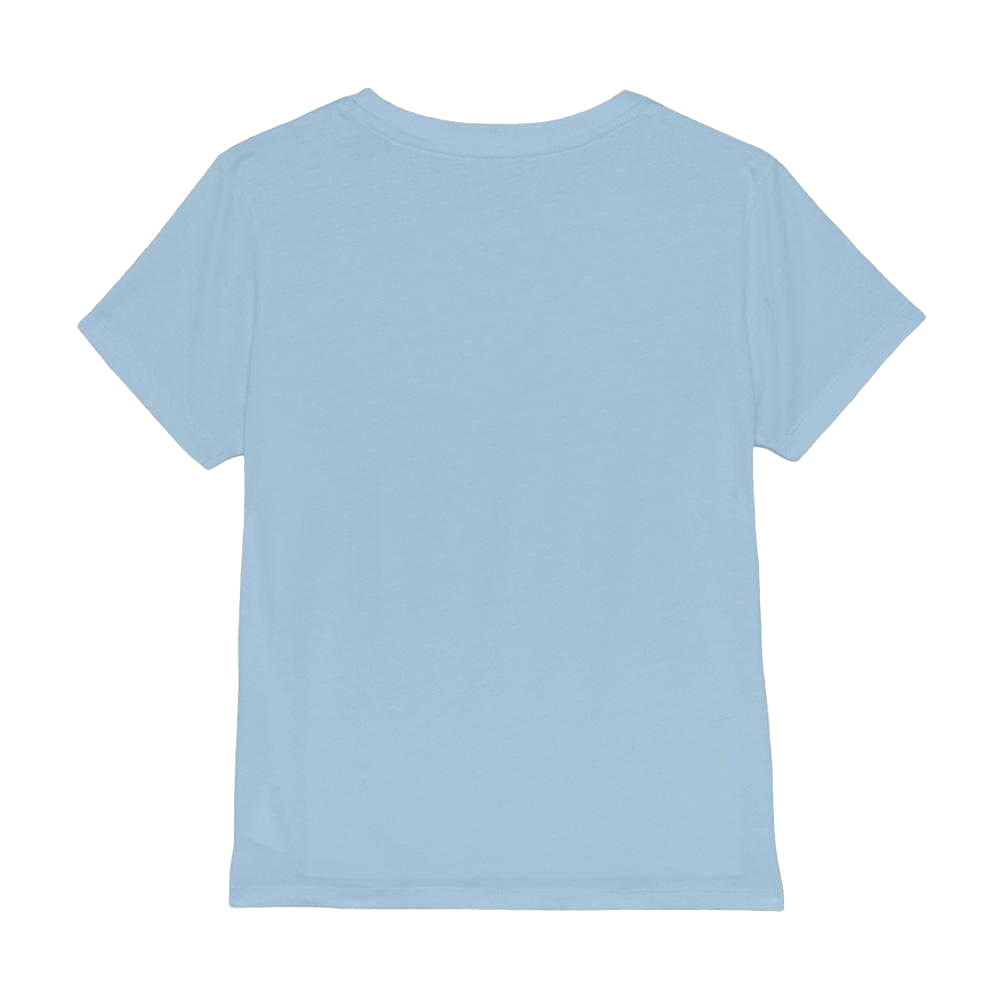 Light Blue - Back - Batman Childrens-Kids Wreath T-Shirt